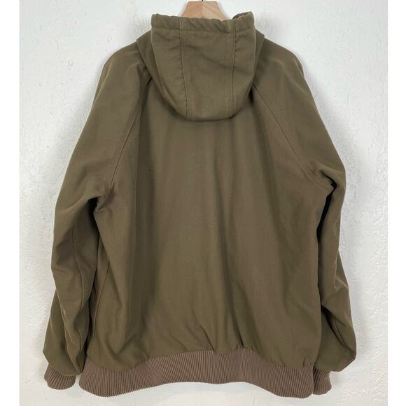 Carhartt Vintage Men's J69TMB Brown Quilt Lined Jacket Size XL Tall - Picture 7 of 8